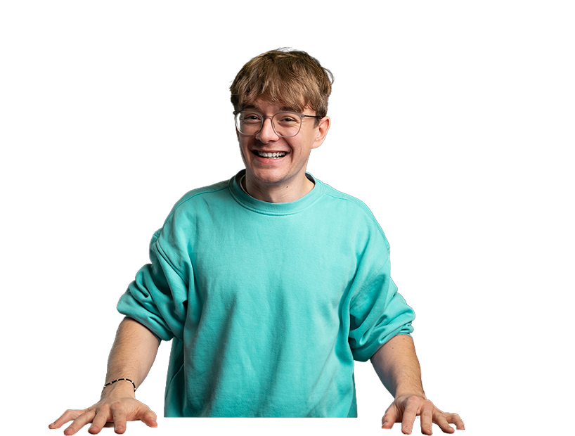 Michael z Pixbo týmu připravený na konzultaci